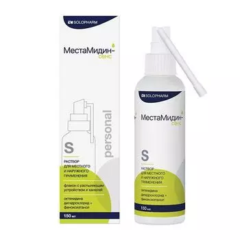 МестаМидин-Сенс раствор для местного и наружного применения фл.-расп. 150мл
