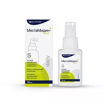 МестаМидин-Сенс раствор для местного и наружного применения фл. 50мл
