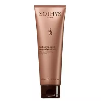 Молочко для тела после инсоляции смягчающее освежающее Sothys Paris 125мл