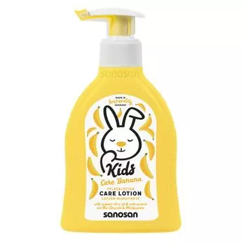 Молочко увлажняющее с ароматом банана Kids Sanosan/Саносан 200мл