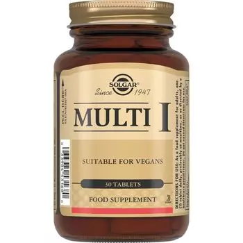 Мульти-1 Solgar/Солгар таблетки 30шт