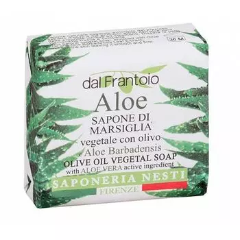 Мыло твердое туалетное алоэ Dal Frantoio Nesti Dante/Нести Данте 100г