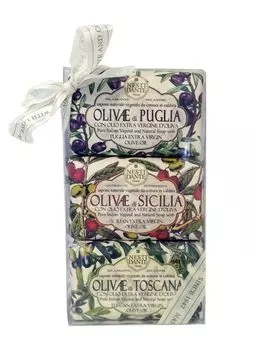 Мыло Nesti Dante Нести Данте Сицилийская олива+Олива из апулии+Тосканская олива 150 г 3 шт