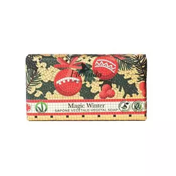 Мыло туалетное твердое волшебная зима Флоринда 100г