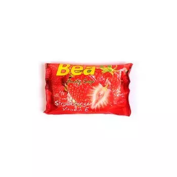 Мыло твердое туалетное клубника и витамин Е Fruity Bea/Би 125г