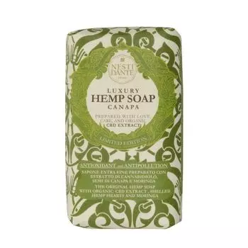 Мыло твердое туалетное конопляное Luxury Nesti Dante/Нести Данте 250г