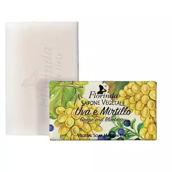 Мыло твердое туалетное виноград и черника Флоринда 200г