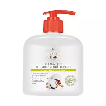 Мыло жидкое интимное хлопок Красная Линия 250мл