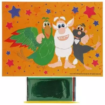 Набор для детского творчества: Аппликация из фольги Буба Мультиарт 17х23см (100FOIL-BUBA1)