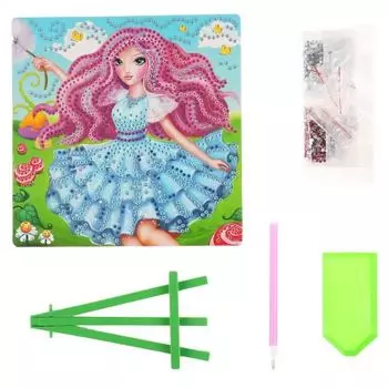 Набор для творчества: Мозаика алмазная Мультиарт 20х20см (112-20AL)