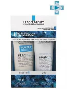 Набор Lipikar AP+M La Roche Posay/Ля рош позе: Бальзам липидовосполняющий 75мл+Крем-гель липидовосстанавливающий 100мл