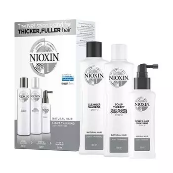 Набор Система 1 Nioxin: Шампунь 150мл+Кондиционер 150мл+Маска 150мл