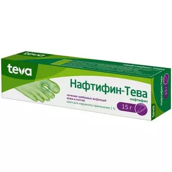 Нафтифин-Тева крем для наружного применения 1% 15г