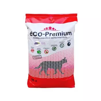 Наполнитель древесный лаванда ECO-Premium 20,2кг 55л