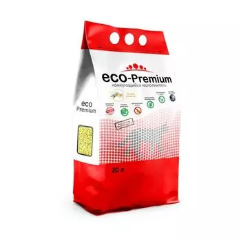 Наполнитель древесный ромашка ECO-Premium 7,6кг 20л