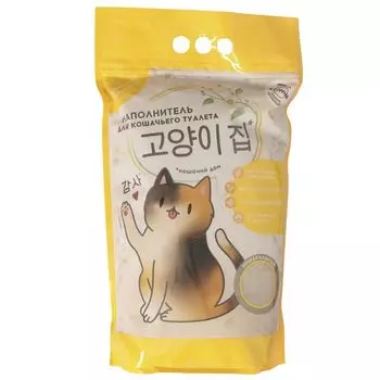 Наполнитель минеральный для кошачьего туалета 2,8л