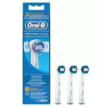 Насадка сменная для электрических зубных щеток Precision Clean Oral-B/Орал-би 3шт