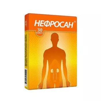 Нефросан комплекс растительных экстрактов с любистоком капсулы 200мг 30шт