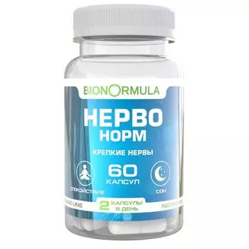 Нерво норм Bionormula капсулы 60шт
