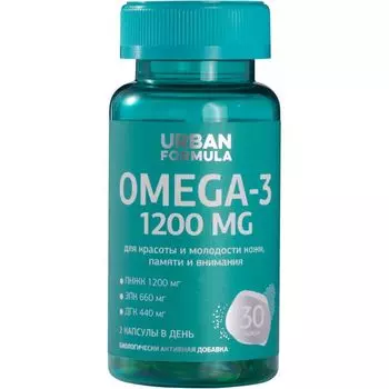 Океаника омега 3-60% Urban Formula/Урбан Формула капсулы 1200мг 30шт