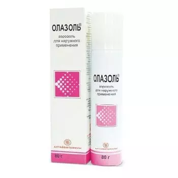 Олазоль аэрозоль для наружного применения 80г