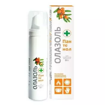 Олазоль + Пантенол крем косметический аэр. баллон 80г