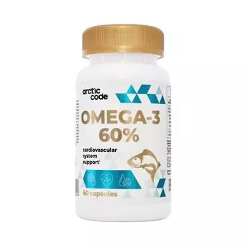Омега-3 60% капсулы 1300мг 60шт