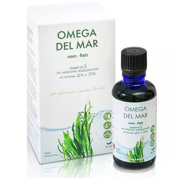 Омега Дель Мар спрей подъязычный дозированный 50мл