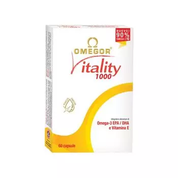 Омегор Виталити 1000 для взрослых и детей от 4-х лет капсулы 1400мг 60шт