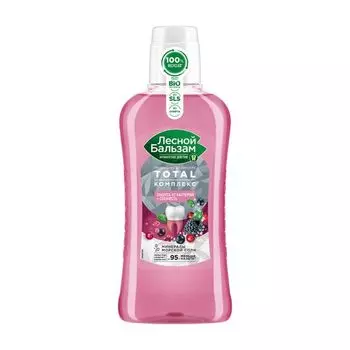Ополаскиватель для полости рта комплекс таежные ягоды Total Лесной бальзам фл. 400мл