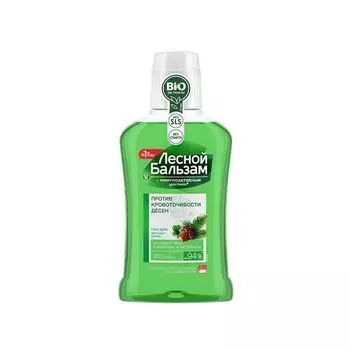 Ополаскиватель Лесной бальзам для полости рта при кровоточивости 250 мл