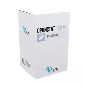 Орлистат капсулы 120мг 84шт