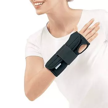 Ортез на лучезапястный сустав с металлической шиной WRS-202 черный Orlett/Орлетт р.M