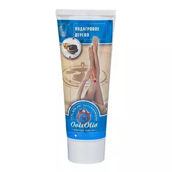 Гель для ног охлаждающий подагровое дерево Ovisolio/Овечье масло туба 70г