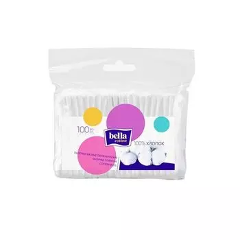 Палочки ватные в пакете Cotton Bella/Белла 100шт