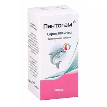 Пантогам сироп 10% 100мл