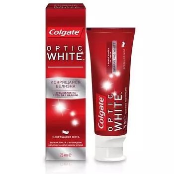 Паста зубная Colgate/Колгейт Optic White 75мл