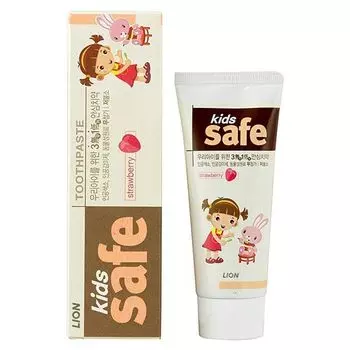 Паста зубная детская со вкусом клубники Kids safe 90г