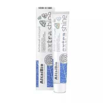 Паста зубная для укрепления эмали зубов активный кальций Altaibio/Алтайбио 75мл