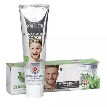 Паста зубная комплексное укрепление Synergetic 100г