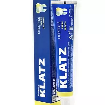 Паста зубная Lifestyle cвежее дыхание Klatz 75мл