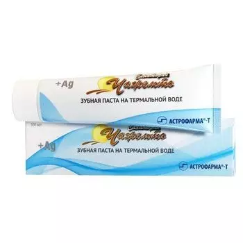Паста зубная на термальной воде с коллоидным серебром туба Санаторий Чажемто Астрофарма-Т 100мл