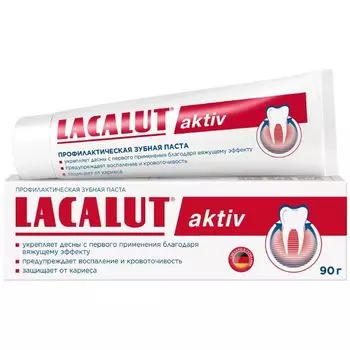 Паста зубная профилактическая Aktiv Lacalut/Лакалют 90г