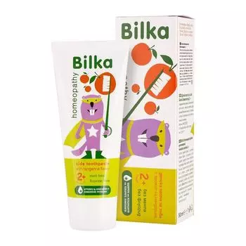 Паста зубная с 2+ Kids Homepathy Bilka 50мл