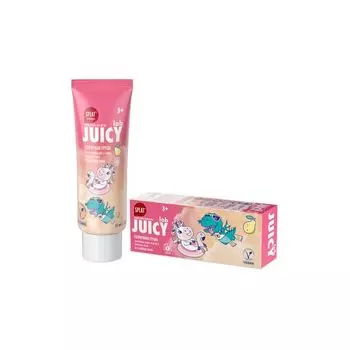 Паста зубная с фтором вкус груши для детей с 3 лет Juicy Lab Splat/Сплат 72г