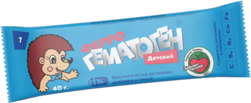 Пастилки Феррогематоген жевательные Детский 40 г