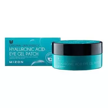 Патчи под глаза гидрогелевые с гиалуроновой кислотой шт Hyaluronic acid eye gel patch MIZON 60шт
