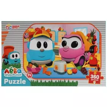 Пазлы классические Грузовичок Лева УМка 360 деталей