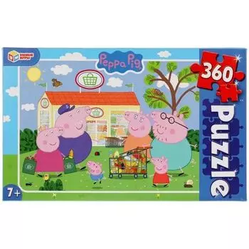 Пазлы классические Свинка Пеппа УМка 360 деталей