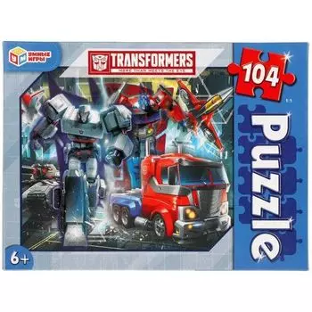Пазлы классические Трансформеры УМка 104 детали